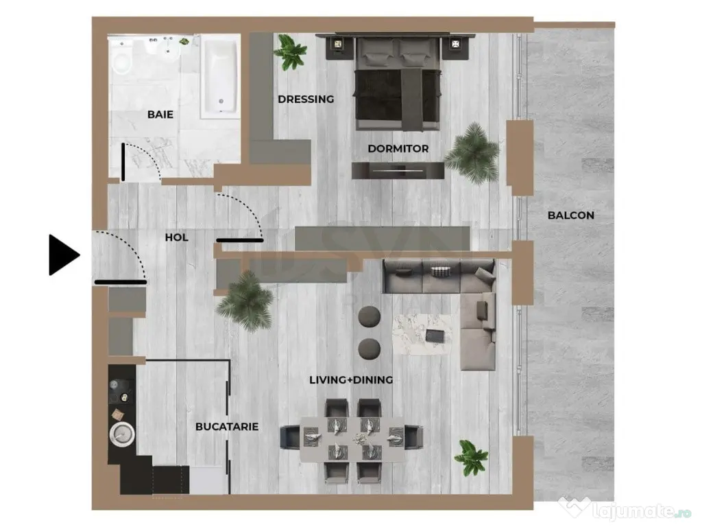 Apartament 2 camere I Noura Pipera