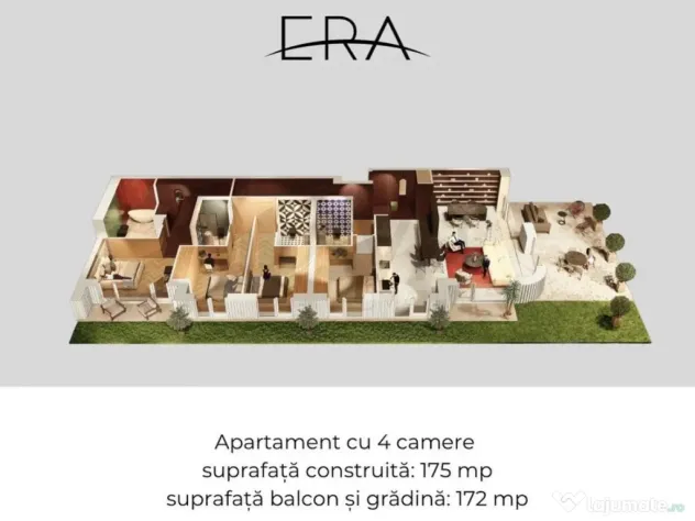 Pipera Luxury 3 Bedroom with Private Garden