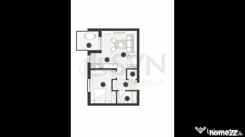 Apartament 2 camere Parcul Verdi Floreasca