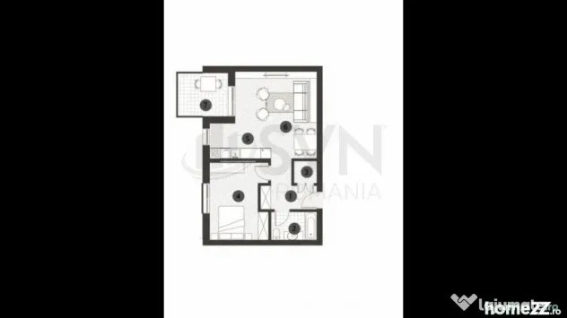 Apartament 2 camere Parcul Verdi Floreasca