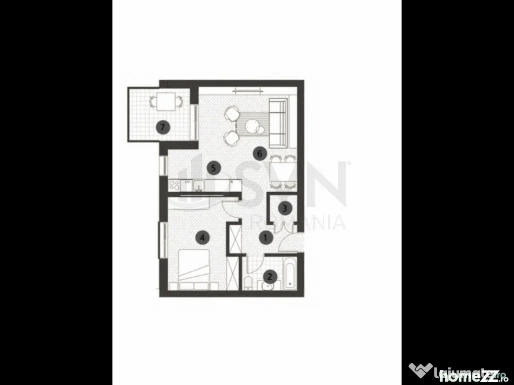 Apartament 2 camere Parcul Verdi Floreasca