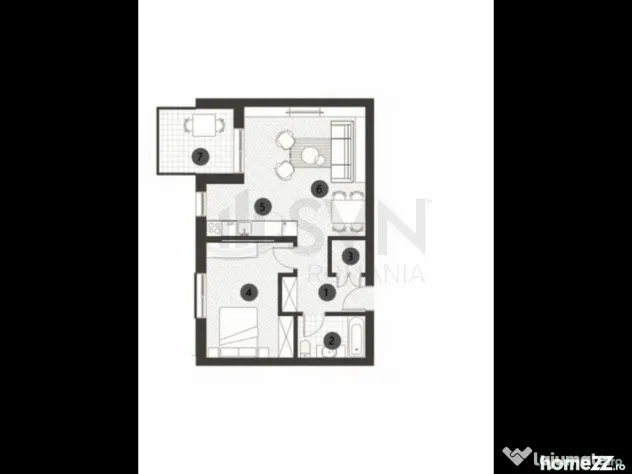 Apartament 2 camere Parcul Verdi Floreasca