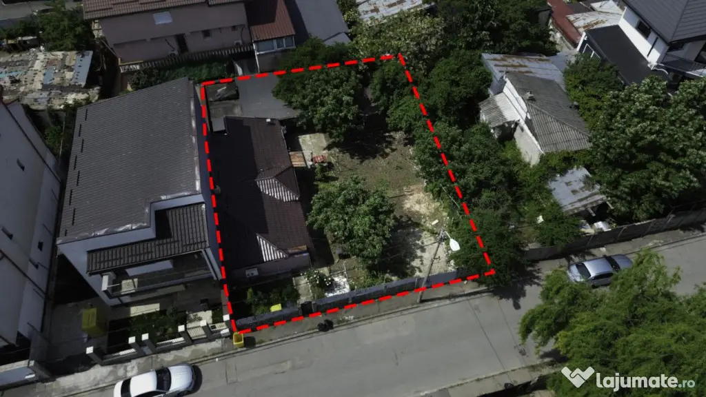 Teren de vânzare 378 mp,Deschidere 17 ml,Toate utilitățil