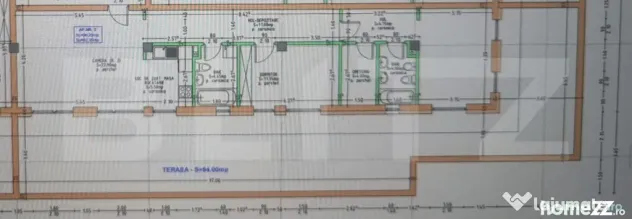 Penthouse modern, 81.25 mp, terasă generoasă, zona Nord Es