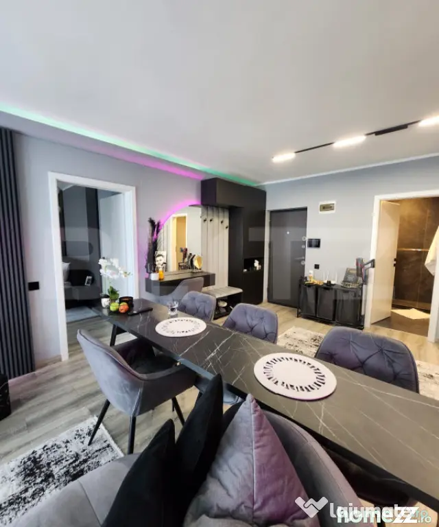Apartament 3 camere, 70 mp, 2 bai, terasa, garaj, zona Teil