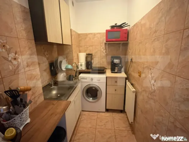Garsonieră cu balcon și vedere panoramică | 29 mp | Etaj