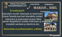 EXECUTAM finisaje interioare și exterioare 