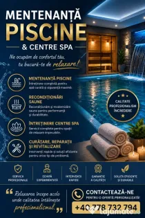 Servicii piscină și centru Spa