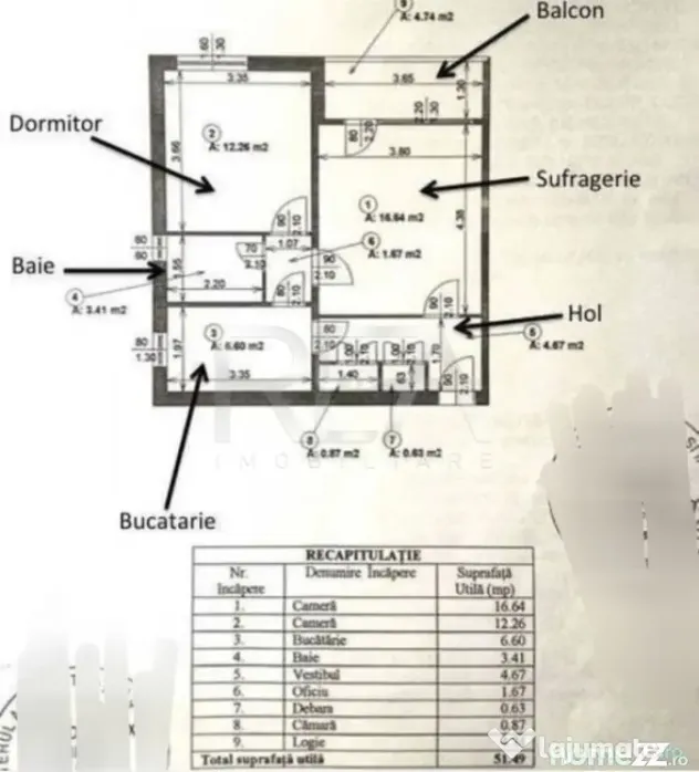 Apartament 2 camere, et 3/10- Drumul Taberei