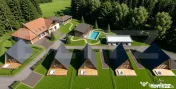 Teren premium pe malul raului cu proiect turistic inclus A-F