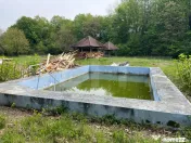 Teren premium pe malul raului cu proiect turistic inclus A-F