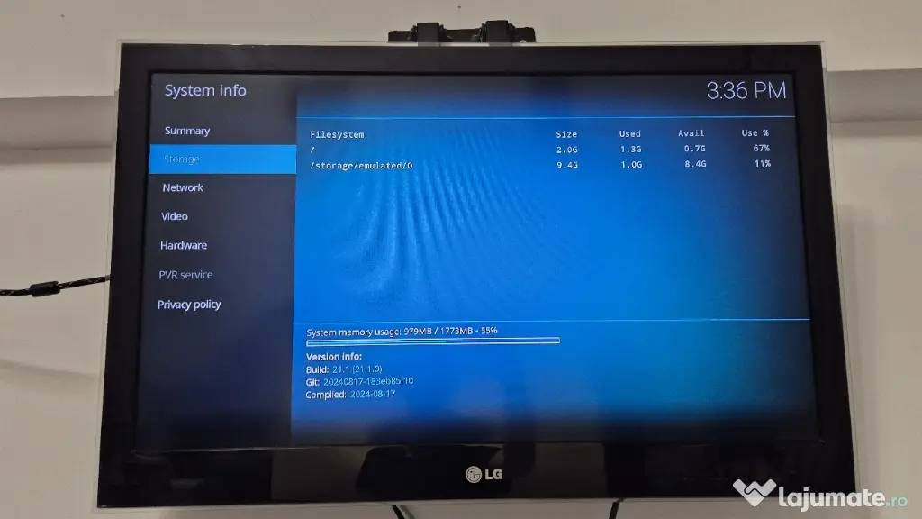 Android TV Box Technicolor V7 (4K, 2GB RAM, ATV 11)