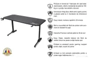 Birou Dr. Shield 140 x 60 x 75cm 