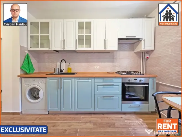 Garsoniera superba de inchiriat la Brancoveanu! Renovata, mobilata