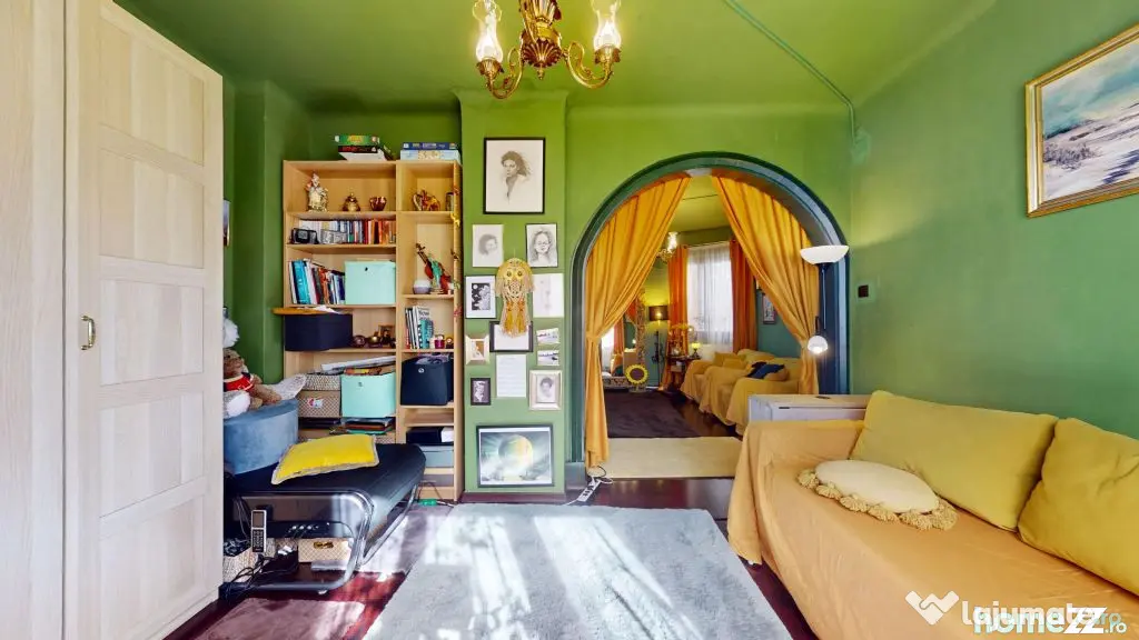 Apartament cu farmec interbelic | 3 camere | Domenii