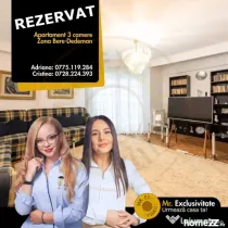Apartament 3 camere - decomandat - 3 balcoane, etaj 3 cu lif