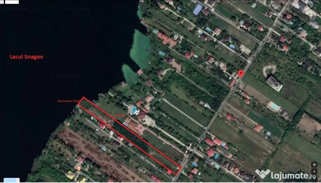 9.000 mp pe malul Lacului Snagov – un loc pentru visuri...