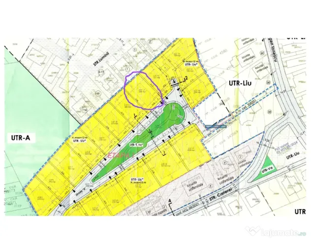 Teren 604 mp Cluj-Napoca Str. Carierei