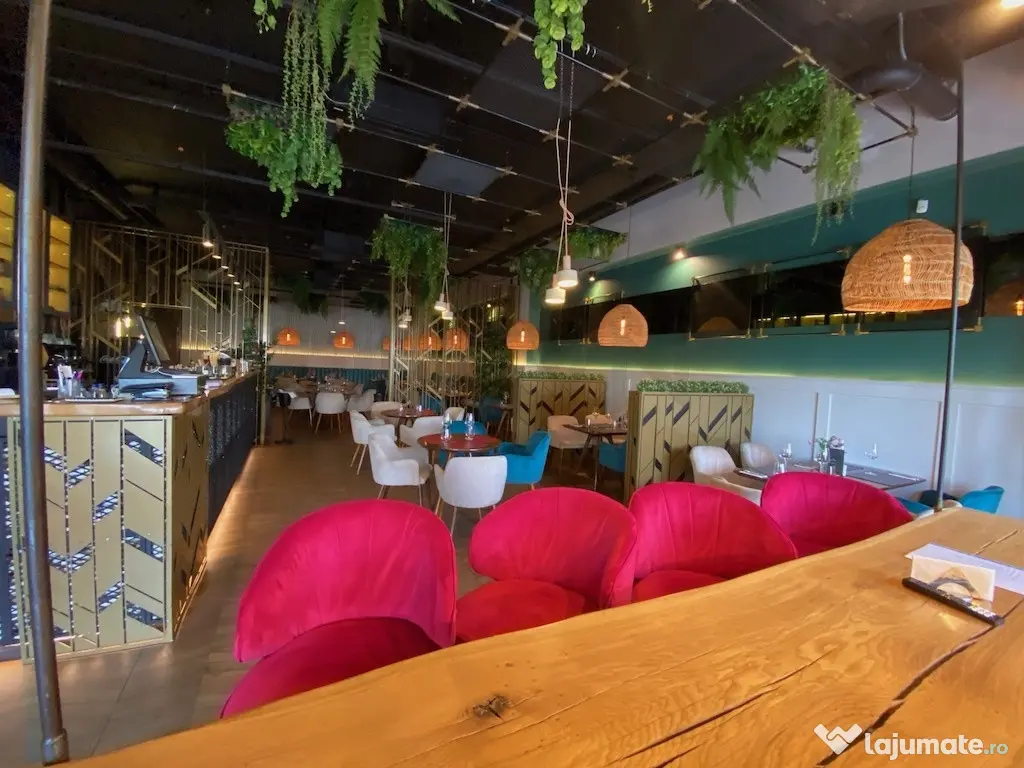 Investie spatiu comercial - restaurant amenajat