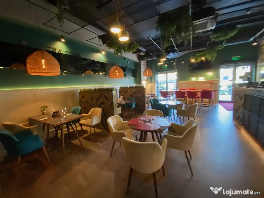 Investie spatiu comercial - restaurant amenajat