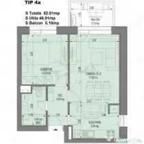 Apartament 2 Camere Nusco faza 2