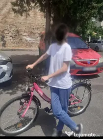 Bicicleta fete roz