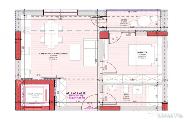 Apartament la cheie cu 2 camere la etajul 2 Pictor Brana Sel