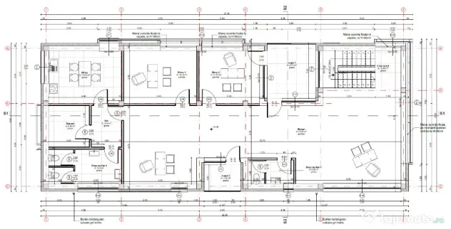 Spatiu comercial, 164mp, 5 parcari, zona Av. Iancu