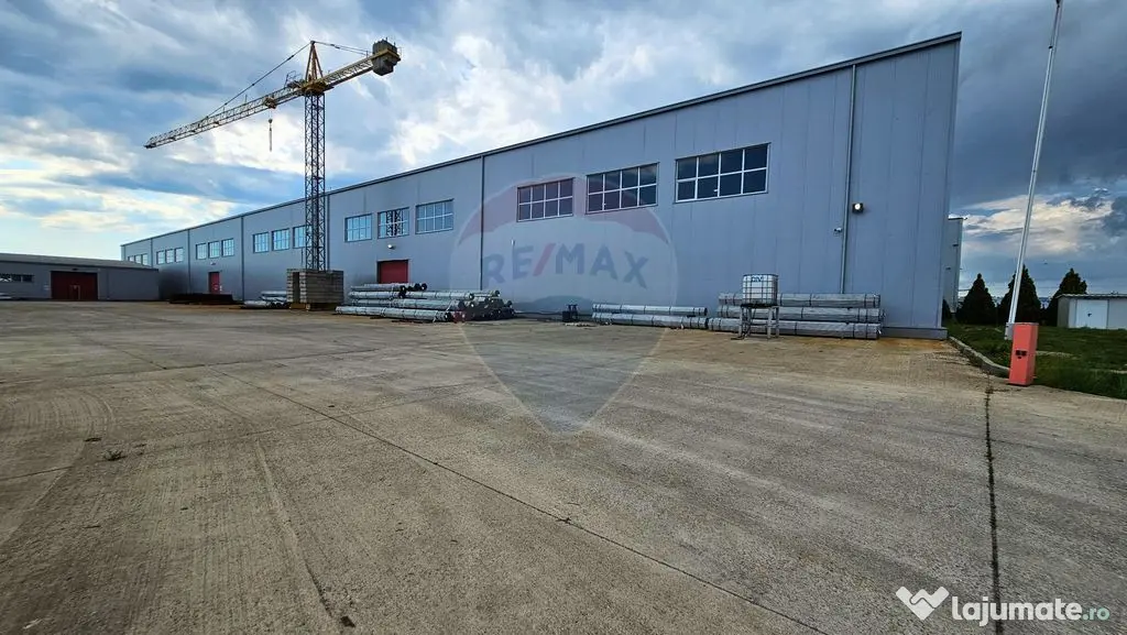 Spațiu industrial de 9,697.38mp de închiriat