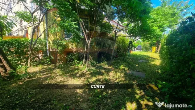 Apartament cu 3 camere si gradină de vânzare
