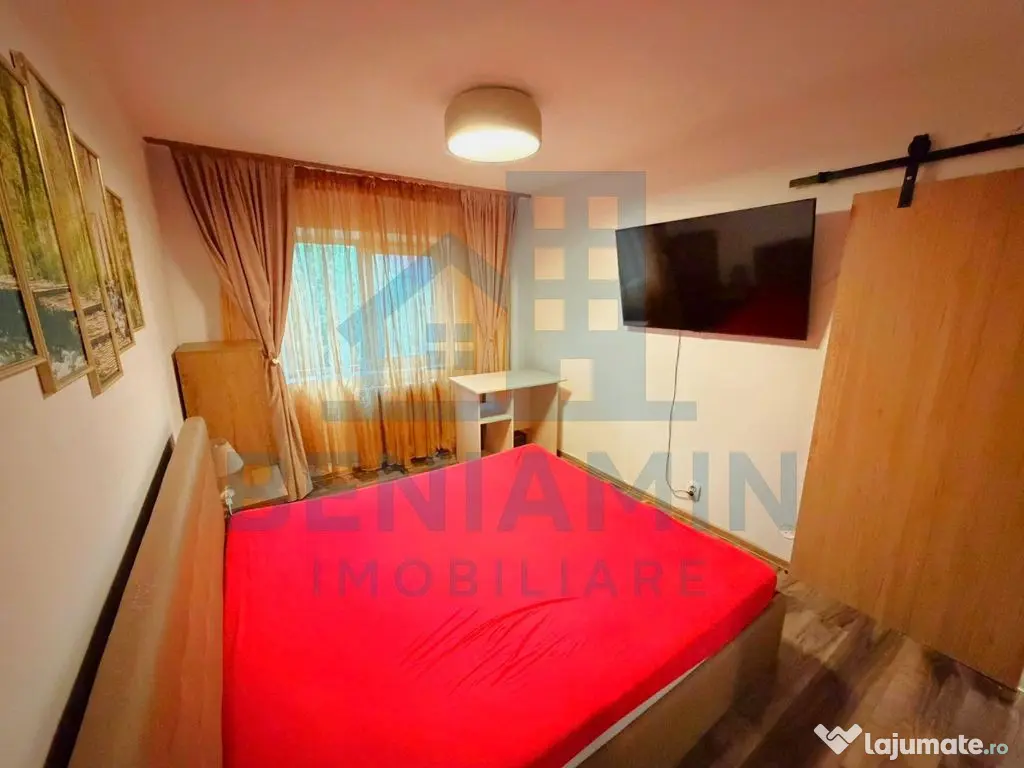 Apartament-3 camere-Mobilat-Utilat-Loc parcare acoperit-P...