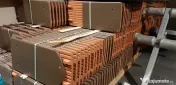 Vând țiglã ceramica tondach solzi maro inchis nouã 
