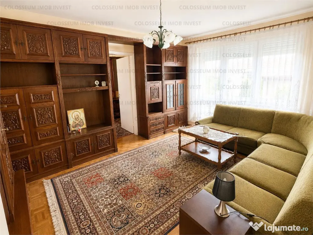 Colosseum Invest oferă spre vânzare apartament 3 camere ,2 balcoane– A