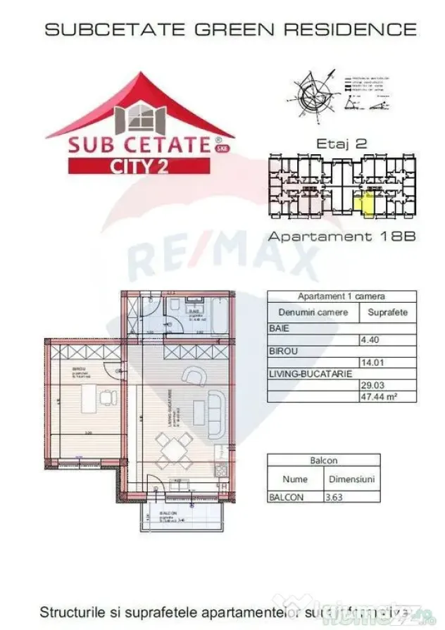 Apartament tip studio de vânzare în Sânpetru, Subcetat... - Sanpetru (Brasov)
