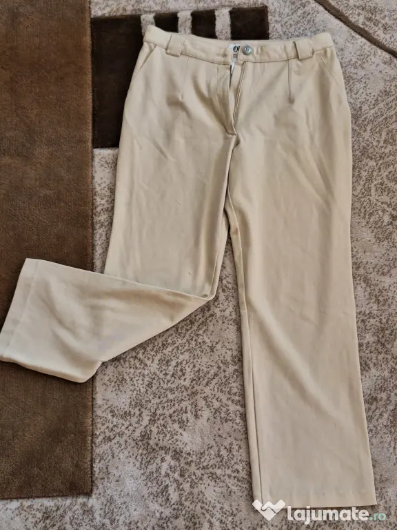 Jeans crem deschis