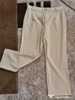 Jeans crem deschis