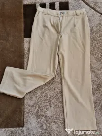Jeans crem deschis