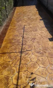 Beton amprentat și elicopterizat pavaj construcții tencuială decorativa pavele 