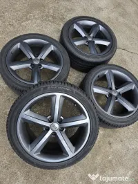 Jante Audi OEM R18 ET43 + 3 Anvelope Hankook NOI All Season 2025 (factura) 