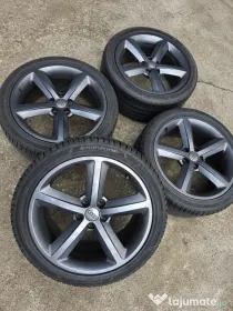 Jante Audi OEM R18 ET43 + 3 Anvelope Hankook NOI All Season 2025 (factura)