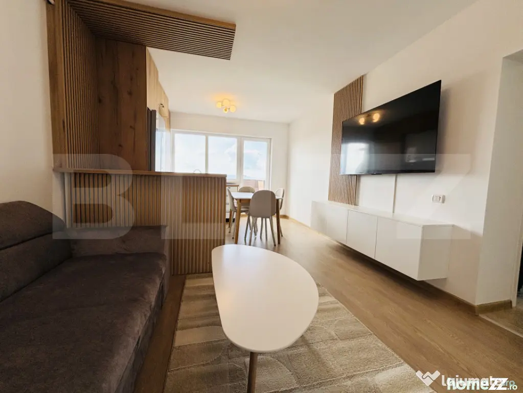Apartament cu 2 camere/complet mobilat/Sânpetru
