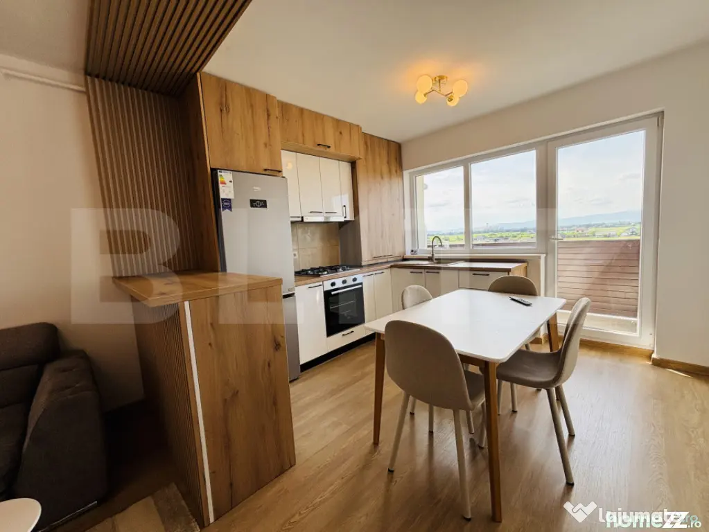 Apartament cu 2 camere/complet mobilat/Sânpetru