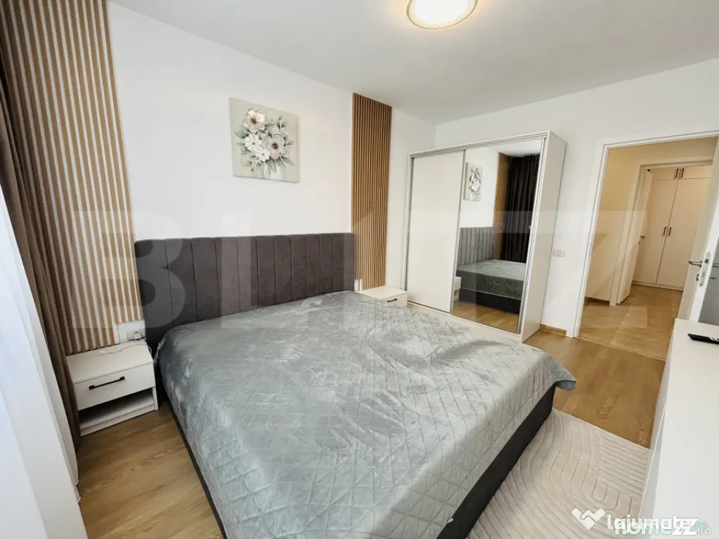 Apartament cu 2 camere/complet mobilat/Sânpetru