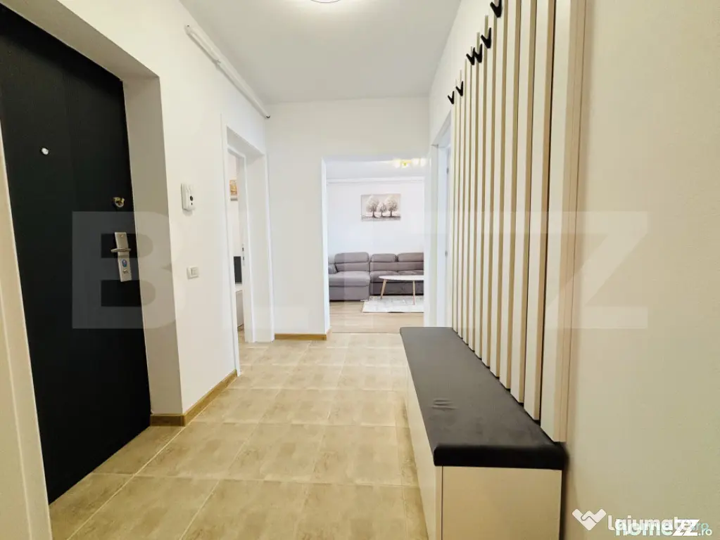 Apartament cu 2 camere/complet mobilat/Sânpetru