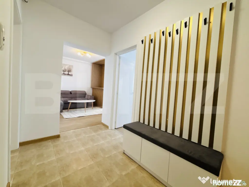 Apartament cu 2 camere/complet mobilat/Sânpetru