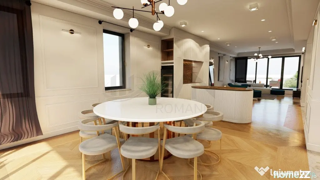 Duplex 6 camere si terasa in imobil nou zona Polona - Bucuresti (Bucuresti-Ilfov)
