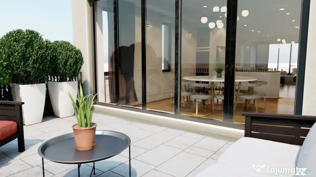Duplex 6 camere si terasa in imobil nou zona Polona - Bucuresti (Bucuresti-Ilfov)