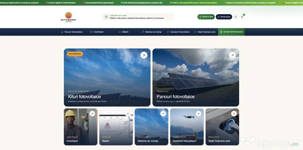 Creare magazin online Shopify/website