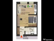 Studio mobilat - loc de parcare inclus - Aviatiei - Dimit... 