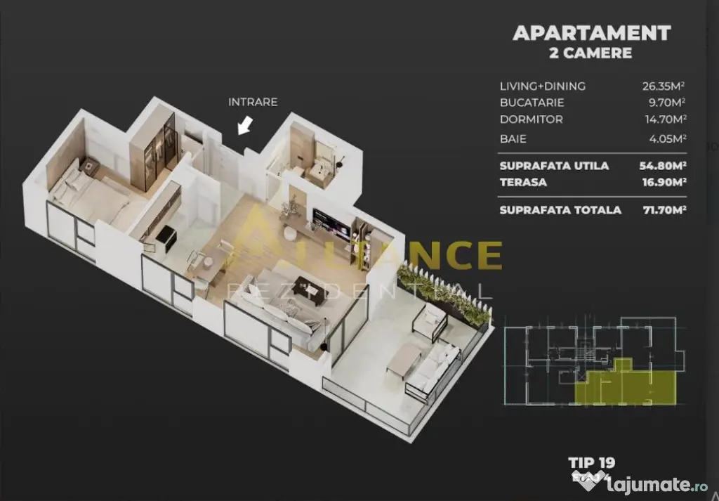 AME Residence – Apartamente Noi cu 2 si 3 camere – in...